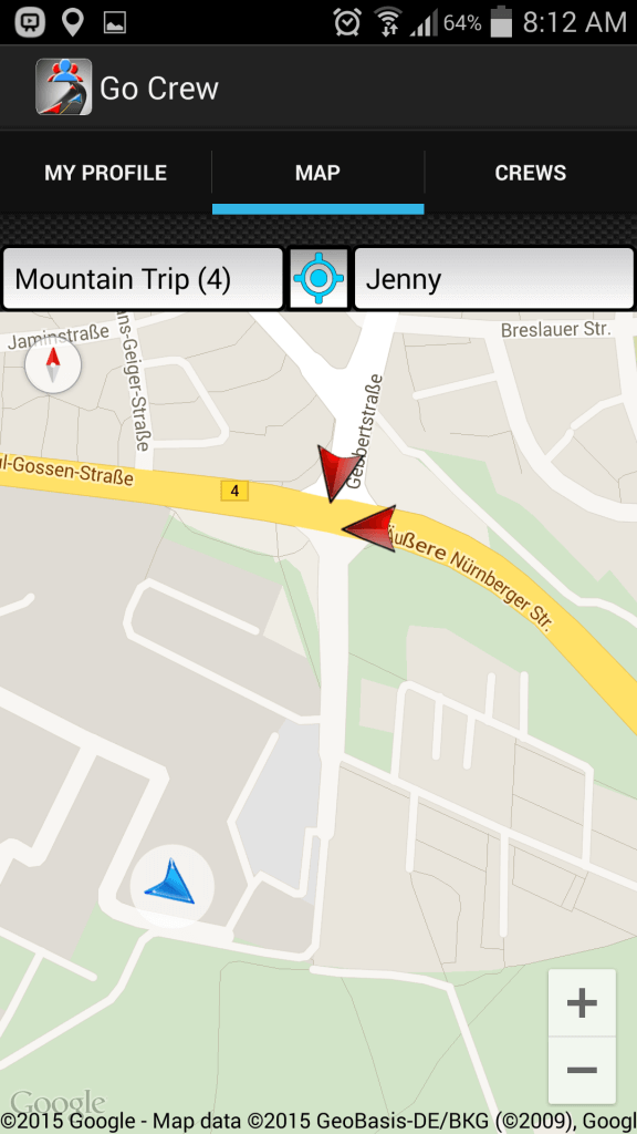 go crew - printscreen